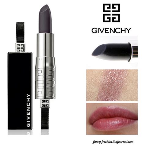 givenchy black lipstick created for